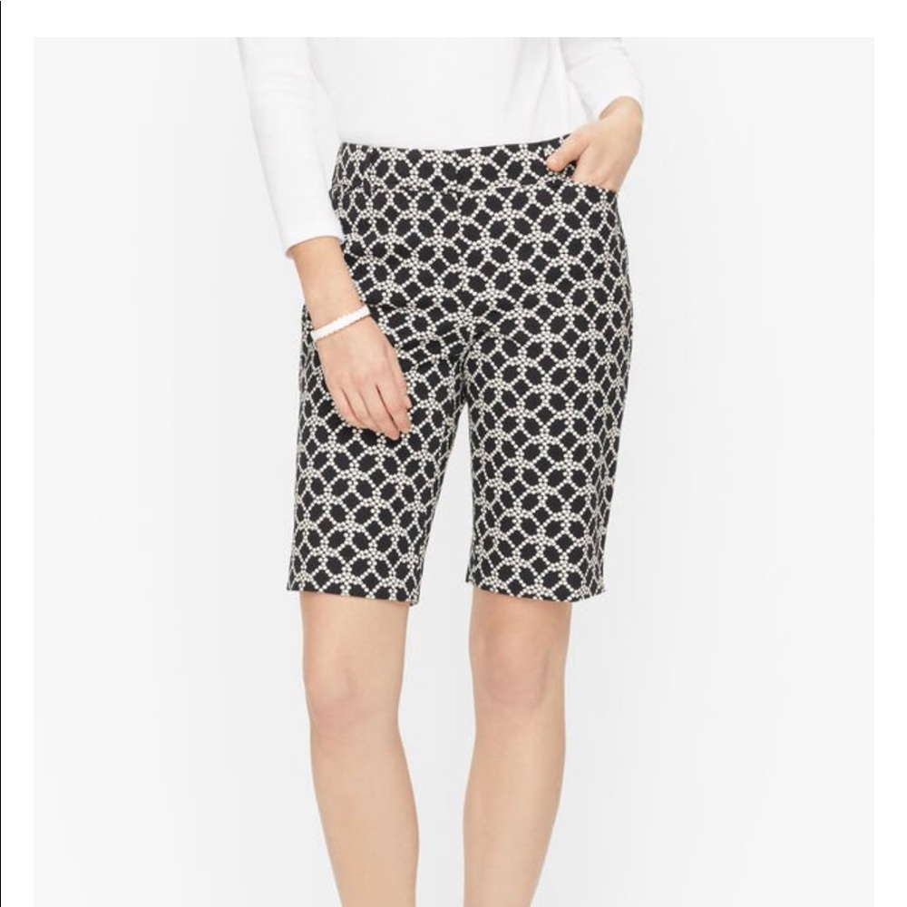 NWT Talbots “perfect shorts” - geopearl- size 12, and 10.5 inseam